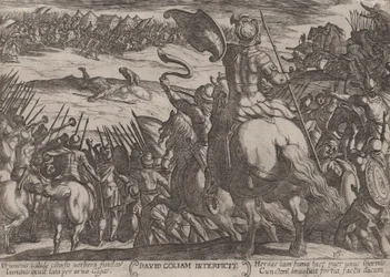 Platt 16: David Killing Goliath, från 
