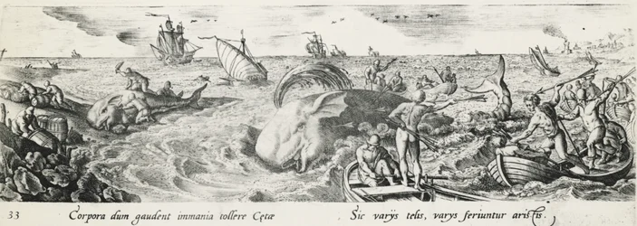 Valjakt, av Antonio Tempesta (1555-1630), gravyr, Italien