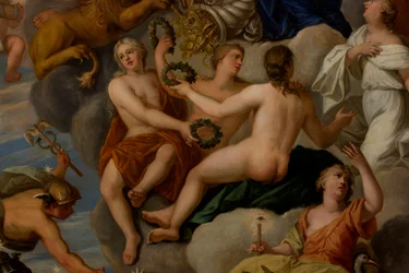 The Three Graces, detalj från The Queen