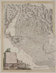 Regionen Verona med distriktet Köln, 1783