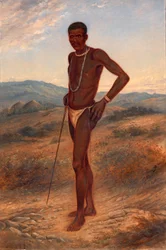 Kaffir Man, ca. 1893.