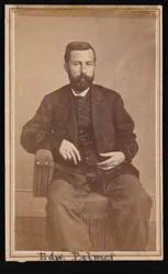 Porträtt av Edward Palmer 1829-1911, 1868-1869.