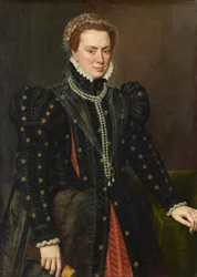 Tyska: Herzogin Margarete von Parma (1522-1586) Margareta, hertiginna av Parma
