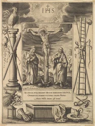 Kristus på korset, före 1604.