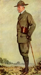 Lord Baden-Powell, 1911, 1944.