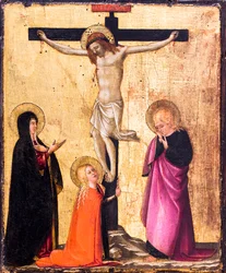 Korsfästelsen med Jungfru Maria, Sankt Johannes och Maria Magdalena