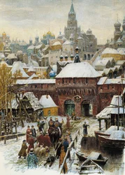 Moskva på 1600 -talet, i slutet av 1800 -talet - början av 1900 -talet.