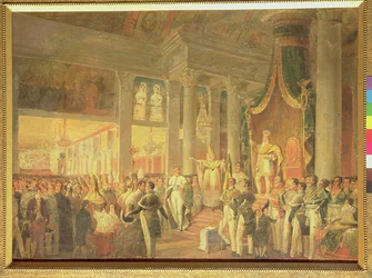 Kröningen av Dom Pedro II (1825-91)