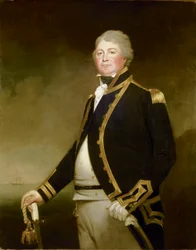 Kapten James Newman-Newman (1767-1811), ca 1801 (olja på duk)