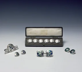 A Selection of Liberty Silverwork, c.1901-07 (silver)