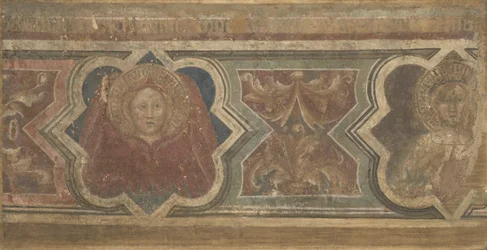 Dekorativ kant, ca 1390