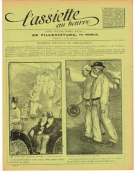 Omslag till "" The Butter Plate"", Satirical in Colors