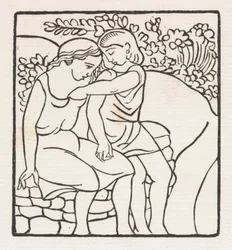 Daphnis och Chloe: Daphnis och Chloe på lek