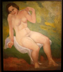 Marie, ca 1930 (olja på trä)