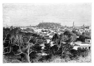 Aleppo, Syrien, 1895.