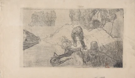 Le Debardeur (The Stevadore) 1893 (etsning)