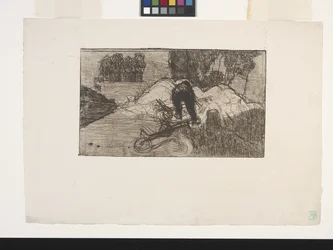 Le Debardeur (The Stevedore) (etsning)