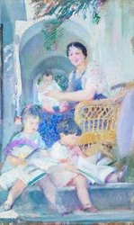 Familj under valven