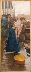 En venetiansk borgare (tempera på papper)