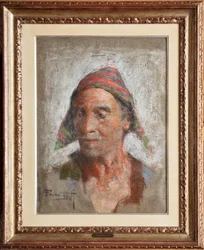 The Actor (pastell på duk)