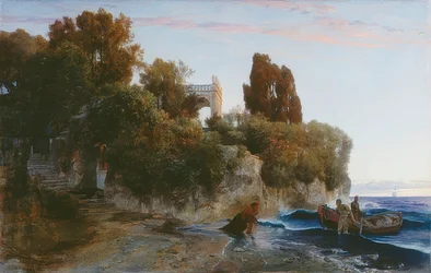 Slott vid havet (Mord på slottet). 1859