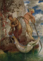 Två fiskepannor, 1874.