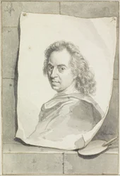 Porträtt av David van der Plaes