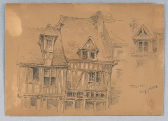 Hus i Rouen