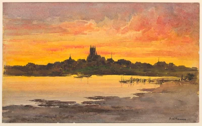 Solnedgång, Nantucket