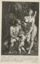 Merkurius och Venus lär ut Amor