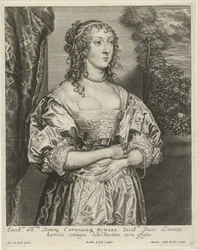 Porträtt av Katherine Howard