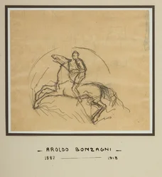 Knight (blyerts på papper)