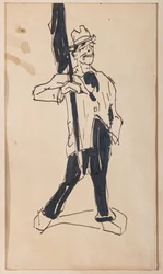 On principle (tusch på papper)