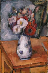 Stilleben med blommor