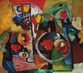 Abstraktion #2, ca 1929-1935 (olja på duk)