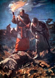 Efterdyningarna av slaget vid Legnano, Italien, 1176 1913.