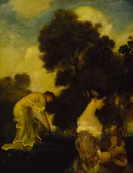 Evensång, ca. 1898