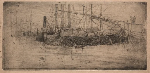 Glid längs Cuyahogafloden, 1887.