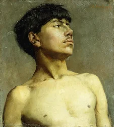 Porträtt av Xavier Martinez
