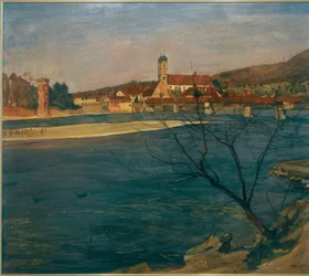 Rhen nära Säckingen