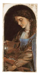 Elaine med Lancelots rustning, 1870