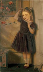 Porträtt av Cecily Palgrave, 1800-talet
