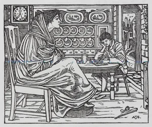 HC Andersen: Little Tuk (litho)