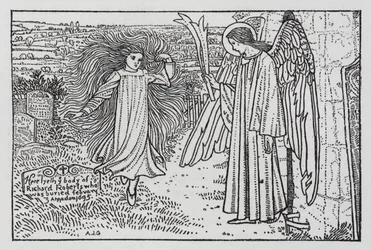 Hans Christian Andersen: De röda skorna (litho)