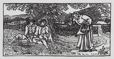 Hans Christian Andersen: The Traveling Companion (litho)