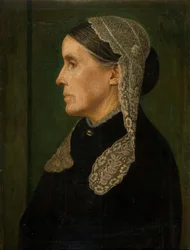 Porträtt av Mrs Henry Gaskin Artist