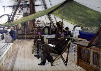 Ombord på "Magdala"