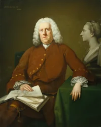 Porträtt av Sir Frederick Frankland