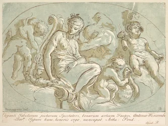 Venus Omgiven av Putti, ca. 1735.