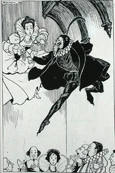 A Grand Pas de Deux, illustration från 